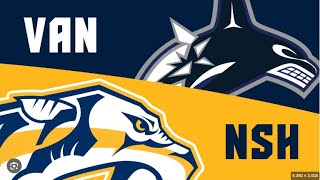 🔴 HOCKEY LIVE  Vancouver Canucks vs Nashville Predators   Seattle Kraken vs New York Rangers [upl. by Neff173]