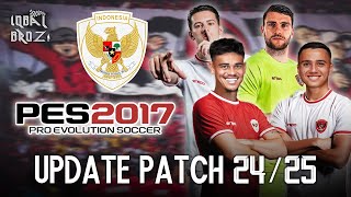 PES 2017 TUTORIAL DOWNLOAD  INSTAL UPDATE PATCH 2425 [upl. by Candice50]