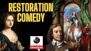 RESTORATION COMEDY I COMEDY OF MANNERS I OFFBEAT GYAN [upl. by Odrareve]