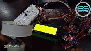 Interfacing DC Motor amp 16x2 LCD Display with 8051 MicroControllerRotating Motor Clockwise Direction [upl. by Nolly]