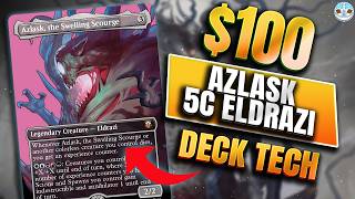 Is Azlask the best Eldrazi commander  100 Azlask 5c Eldrazi Budget EDH Deck Tech  MTG [upl. by Linis]