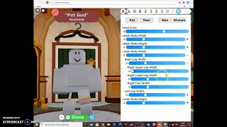 How to make a Simple Blocky avatar in Robloxian High School [upl. by Aram516]