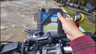 Review Oli Liqui Moly Matic 4T 10W 40 Di Honda ADV  Cocok Juga Buat PCX VARIO AEROX NMAX Liquimoly [upl. by Nodroj]