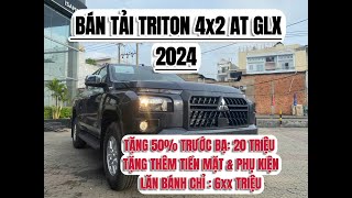 ✅Giới Thiệu Mitsubishi Triton 4x2 At Glx 2024 Mới Hoàn Toàn  Tặng 50 Trước Bạ ☎️ 0961257744 [upl. by Tnafni]