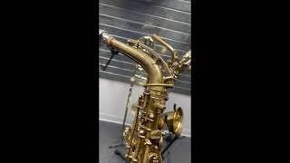 Buescher Aristocrat Professional Alto Sax [upl. by Leahplar179]