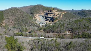 F amp M Quarry Austinville Virginia [upl. by Cobbie]