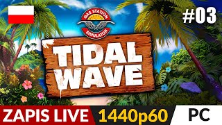 Gas Station Simulator  Tidal Wave DLC PL 🌴 LIVE 3 🌊 Praca szuka człowieka [upl. by Melburn]