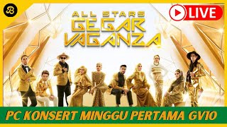 🛑 LIVE PC KONSERT GEGAR VAGANZA ALL STARS 2023 MINGGU 1 [upl. by Shererd]