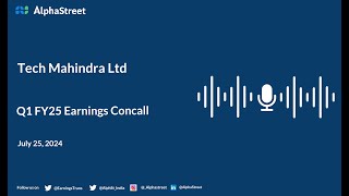 Tech Mahindra Ltd Q1 FY202425 Earnings Conference Call [upl. by Gathers]