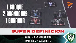 ¡IMPRESIONANTE DEFINICION DE LA DIV B DE LA LIGA ARGENTINA en el GP de Qatar F1 gpqatar [upl. by Eelnayr]