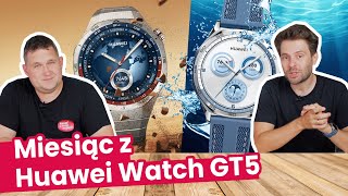 Nowe zegarki Huawei Watch GT5 OGROMNA RÓŻNICA względem GT4 Pro [upl. by Dnanidref287]