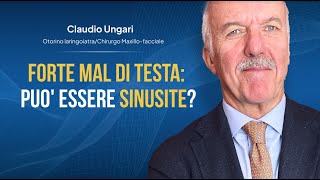 Forte MAL DI TESTA può essere SINUSITE [upl. by Nered]