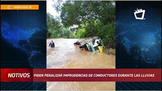 Imprudencias de conductores durante las lluvias deben penalizarse sugiere abogado [upl. by Iver]