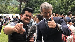 Migz interviews Stephan Winkelmann at the 2019 Concorso dEleganza Villa Erba [upl. by Bartolomeo]