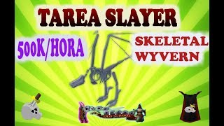 Money making Skeletal Wyvern  500kH Runescape en español [upl. by Amie839]