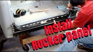 install rocker panel [upl. by Rouvin]