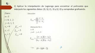 INTERPOLACIÓN DE DATOS 1 [upl. by Abramson]