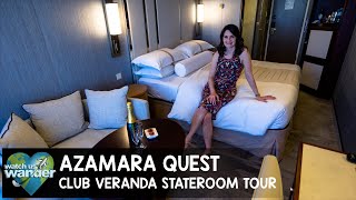 Azamara Quest Stateroom Tour [upl. by Gnof]