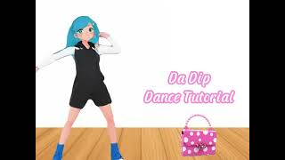 Da Dip TikTok Dance Challenge Tutorial⚡️ [upl. by Weide]