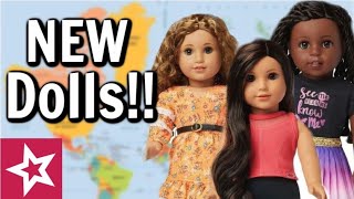 WORLD BY US LEAKS  New American Girl Dolls 2021  AG Doll Videos  Marie Grace Spills the Tea Ep3 [upl. by Okomom]