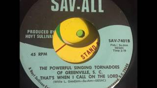 the powerful singing tornadoes of greenville sc  thats when i call on the lord [upl. by Saree]