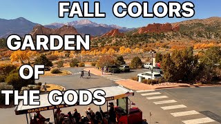 GARDEN OF THE GODS  FALL COLORS  4K  COLORADO SPRINGS  autumn colorado nature travel usa [upl. by Sachsse]