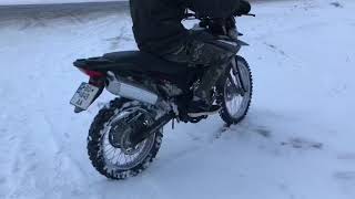 SHINERAY XY 250GY6B ENDURO WINTER [upl. by Dolora]