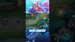 GAMEPLAY ODETE mobilelegends fyp odette trendingshorts [upl. by Eniwtna359]