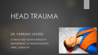 Head Trauma Lecture [upl. by Crofoot]