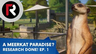 A Paradise for Meerkats  Research Done Ep 1  Planet Zoo Guide  Enclosure Design Manual [upl. by Piderit]