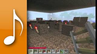 Minecraft Note Blocks  Doom Theme E1M1 HD [upl. by Nyrmac]