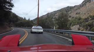 Aggressive Canyon Run Miata amp 300ZX Twin Turbo [upl. by Htaeh]