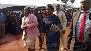 Grace Mugabe Gracefully Walks Into The Stadium amp Steals The Show [upl. by Edmondo570]