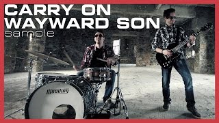 Carry On Wayward Son  Kansas  Iacovos feat George  Sample [upl. by Adnamra]