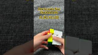 How to make Four Checkerboards rubikscube ArJuna1101 [upl. by Dymoke21]