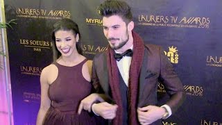 Ali et Alia de Secret Story 9 posent en amoureux aux Lauriers TV Awards [upl. by Sachsse]