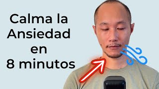 Calma la ansiedad en 8 minutos RESPIRACIÓN GUIADA para la ANSIEDAD [upl. by Asor]