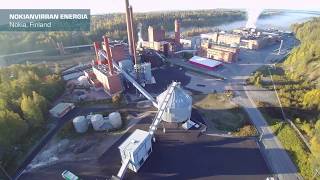 BMH Technology delivered a Biomass fuel handling plant to Nokianvirran Energia in Finland [upl. by Thierry]