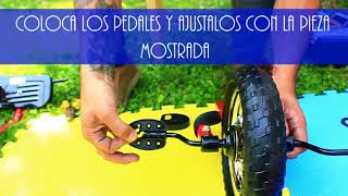 TUtorial de armado Triciclo Básico Kidscool [upl. by Ttam]