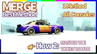 🛑NEW💥CAR 2 CAR MERGE💥 Tips amp Tricks GTA V ONLINE‼️ PS4PS5XBOX [upl. by Aiciram544]