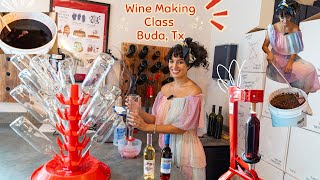 Wine Making Class in Buda Texas [upl. by Ita520]