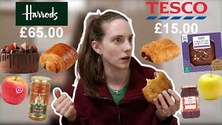 HARRODS vs TESCO Food Test shocked [upl. by Fabri]