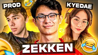 WE HAVE THE DUMBEST 5 STACK EVER 😂 ft Kyedae amp PROD  SEN zekken [upl. by Attenborough354]