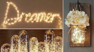 20 Amazing Fairy Light Ideas [upl. by Kamila875]