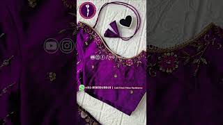 💢Maggam Work  Aari Handworked Embroidery Designed Blouses within your desired budgets [upl. by Nehemiah873]