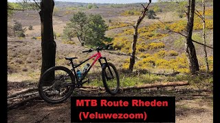 Veluwezoom MTB route Rheden met de rode lusjes [upl. by Antonietta]