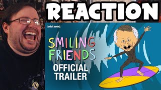 Gors quotSmiling Friends Season 2quot Official Trailer REACTION [upl. by Airdnassac]