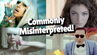 Songs that are commonly misinterpreted [upl. by Ahtinak]