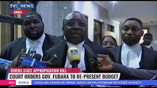 Court Order Gov Fubara To Represent Budget [upl. by Astor]