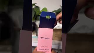 Unboxing Giorgio Armani ‘MY WAY ‘ Perfume [upl. by Asilanna]